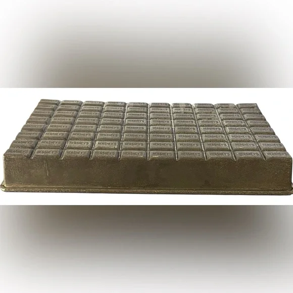 Vintage Hershey’s Chocolate Bar Large Metal Mold - Picture 5 of 5